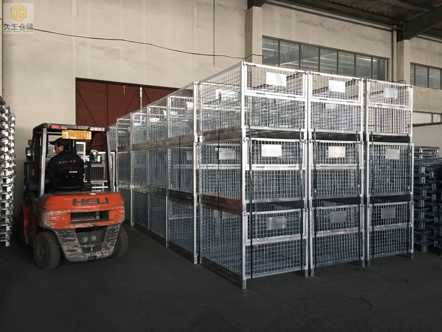 久工倉儲設(shè)備-金屬周轉(zhuǎn)箱也稱鋼制料箱、固定料箱、南京周轉(zhuǎn)箱廠家......