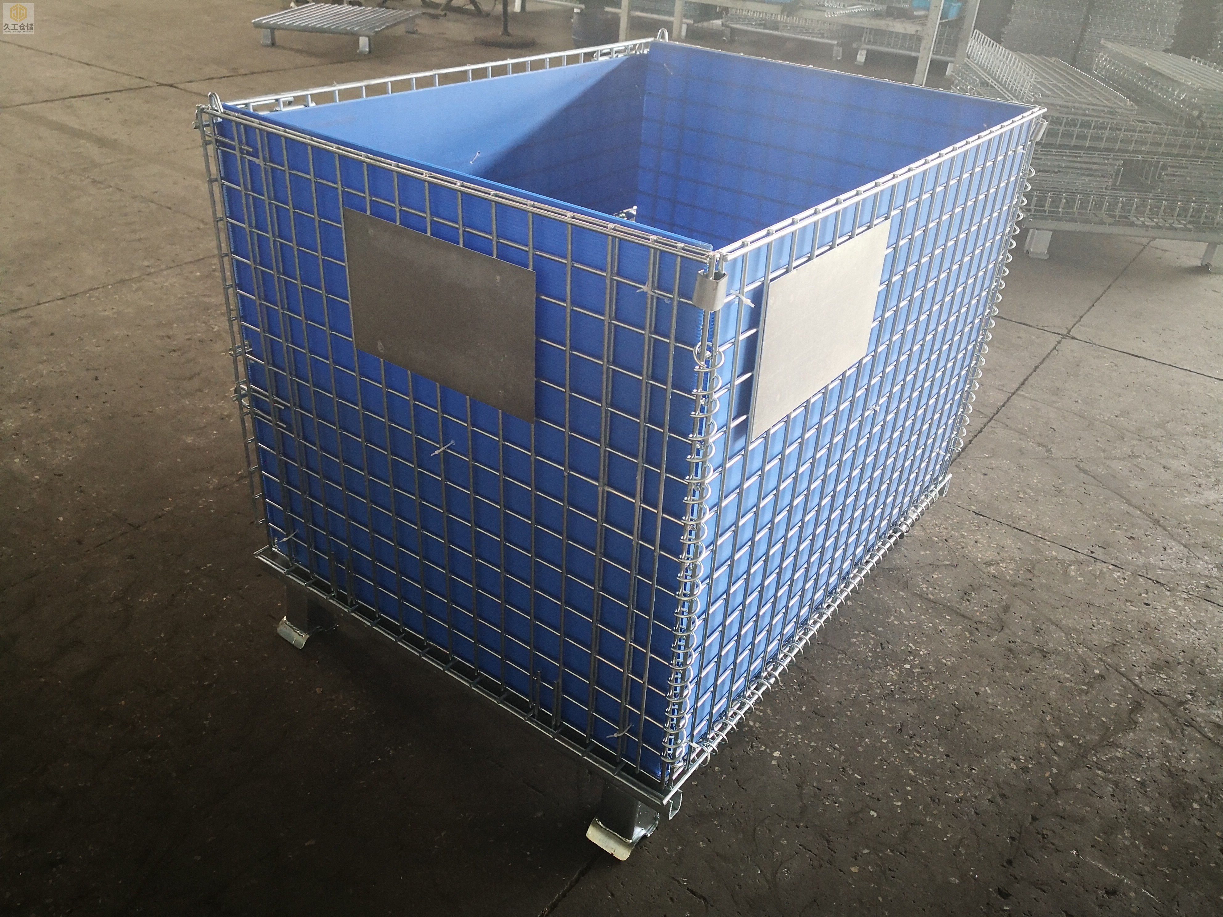 中空板倉儲(chǔ)籠-折疊式倉儲(chǔ)籠-倉儲(chǔ)籠倉庫籠-倉儲(chǔ)籠廠家-久工倉儲(chǔ)設(shè)備