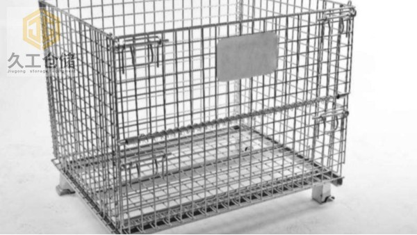 折疊式倉儲籠有哪些優(yōu)點？久工倉儲籠,工廠直銷-南京久工倉儲