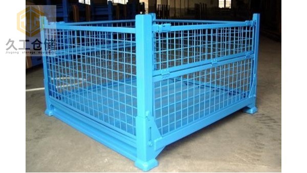 金屬周轉(zhuǎn)箱特點及應用？南京久工倉儲設備