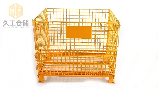 折疊式倉(cāng)儲(chǔ)籠常規(guī)尺寸有哪些？噴塑倉(cāng)儲(chǔ)籠展示，久工倉(cāng)儲(chǔ)設(shè)備