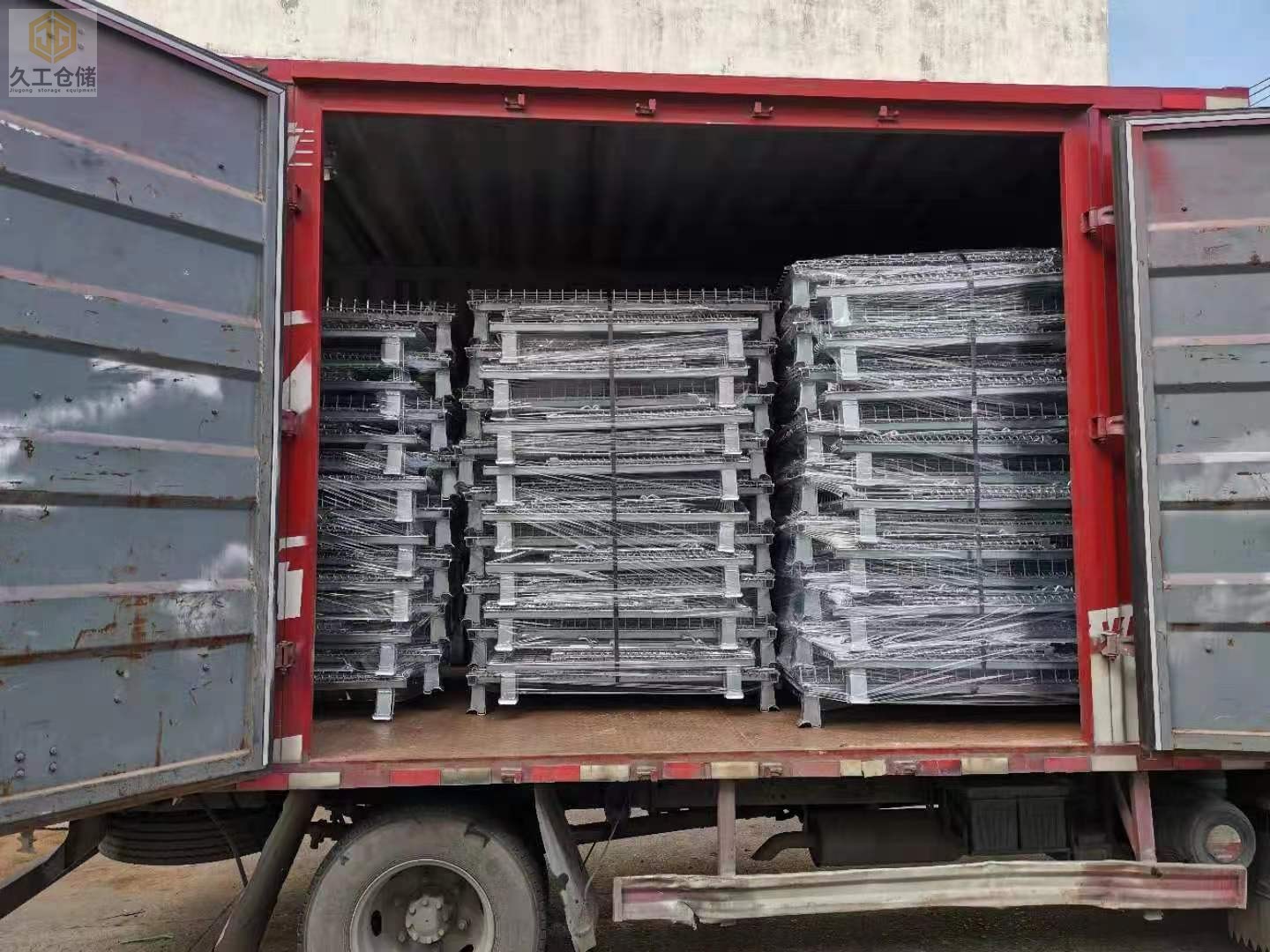 南京久工倉儲設備-倉儲籠 網層板發(fā)貨實拍照片（3）
