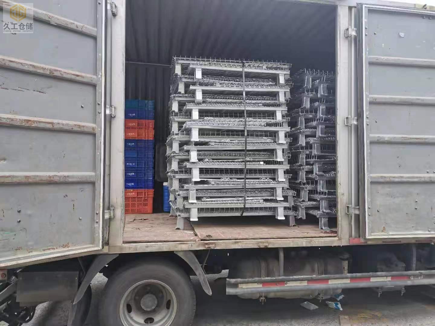 南京久工倉儲設備-倉儲籠 網層板發(fā)貨實拍照片（3）
