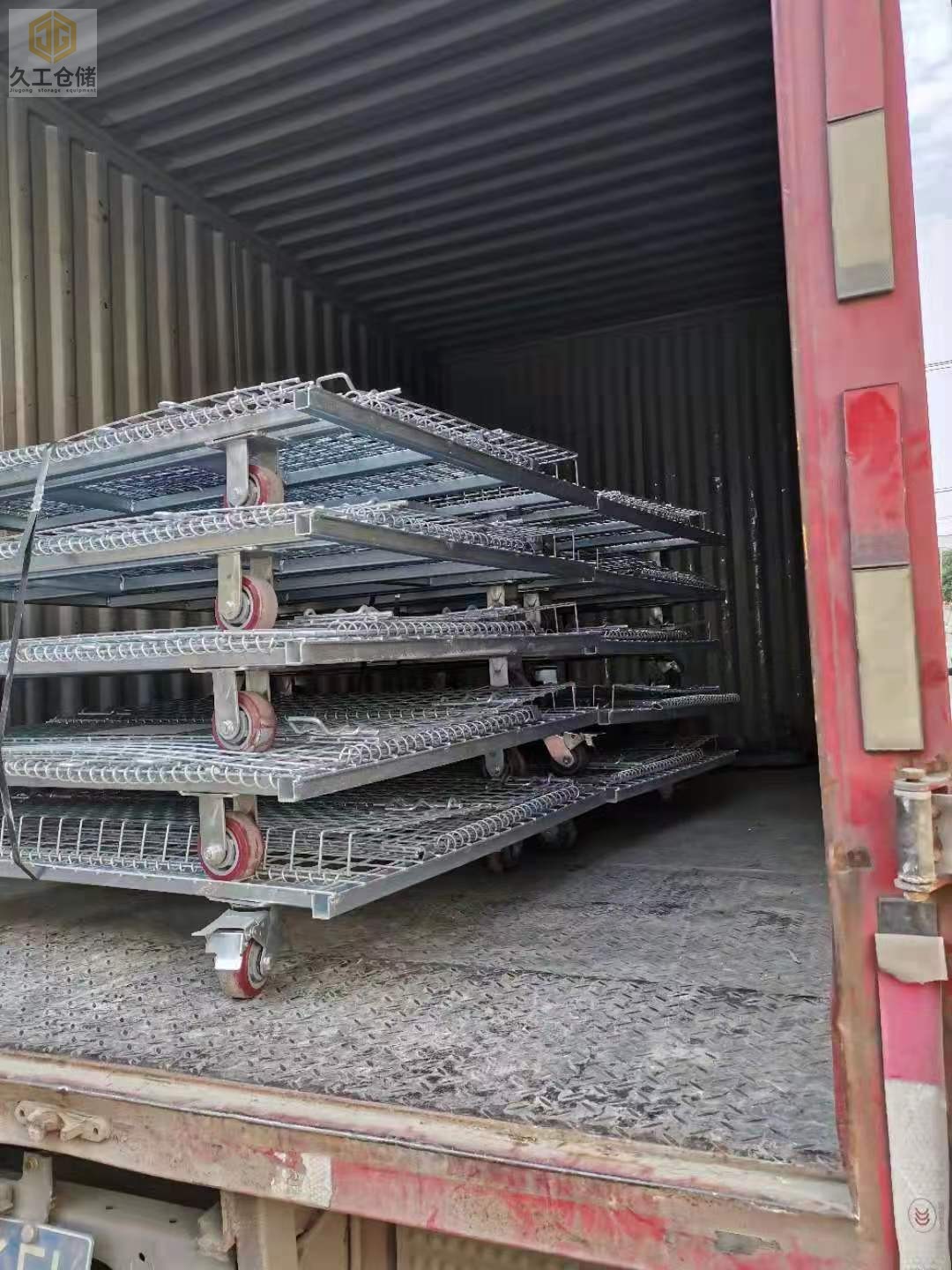 南京久工倉儲設備-倉儲籠 網層板發(fā)貨實拍照片（3）