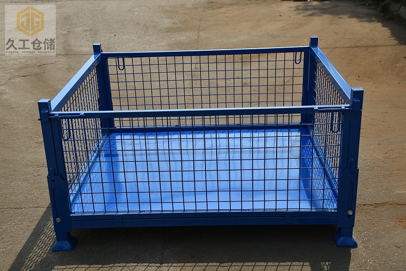 久工倉(cāng)儲(chǔ)設(shè)備帶您一起了解金屬周轉(zhuǎn)箱，鋼制料框！