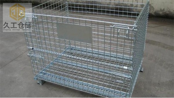 折疊式倉儲(chǔ)籠表面噴涂塑料技術(shù)的簡(jiǎn)要介紹，久工倉儲(chǔ)設(shè)備