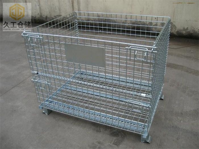 折疊式倉(cāng)儲(chǔ)籠表面噴涂塑料技術(shù)的簡(jiǎn)要介紹，久工倉(cāng)儲(chǔ)設(shè)備