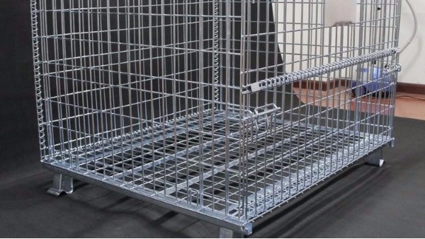 折疊周轉(zhuǎn)箱與金屬倉儲籠有什么區(qū)別？