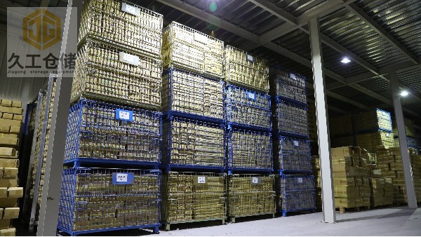 南京久工倉儲-倉庫倉儲籠堆垛干凈整潔-堆垛式倉儲籠穩(wěn)固耐用-南京倉儲籠廠家