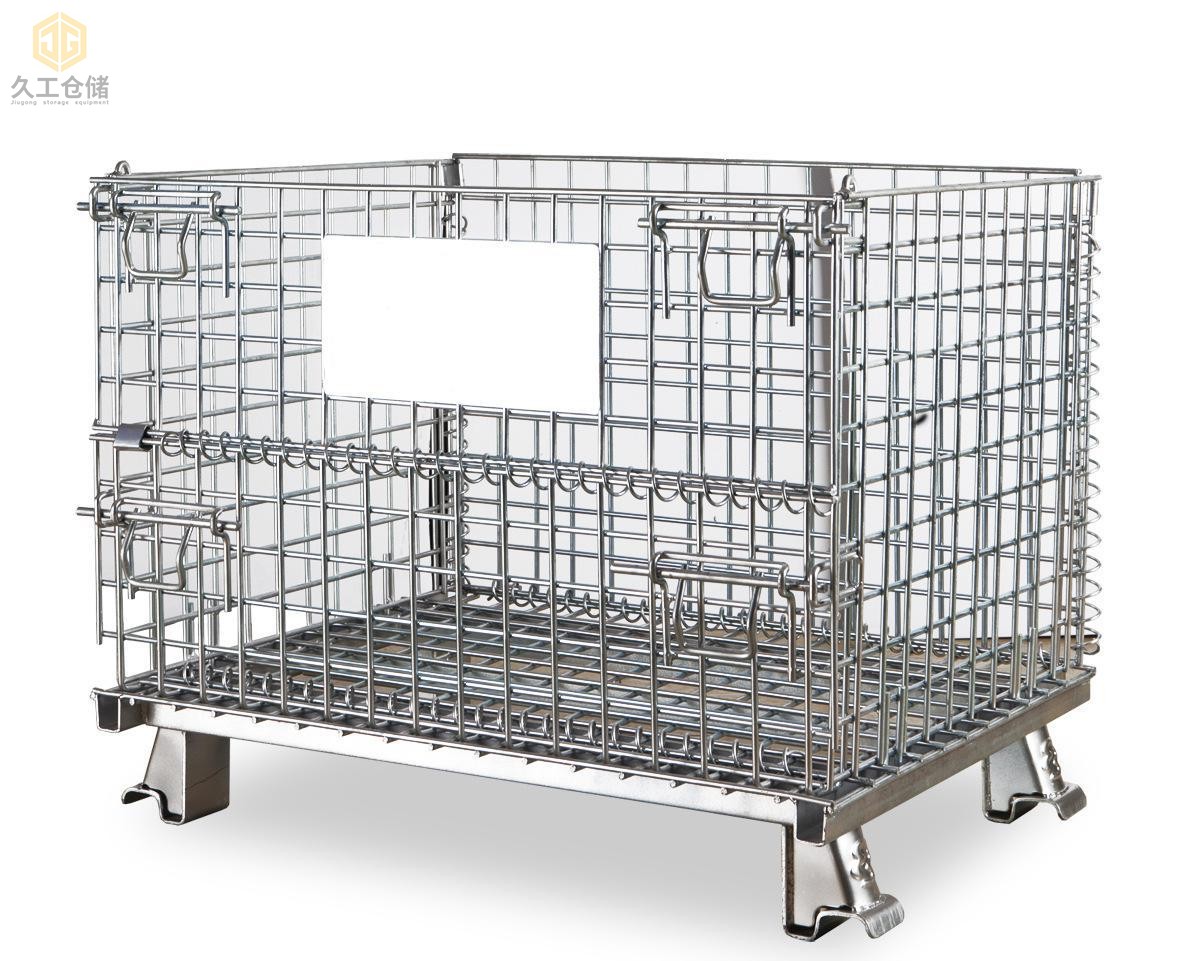 折疊式倉儲籠能運用到哪些領(lǐng)域？久工倉儲設(shè)備