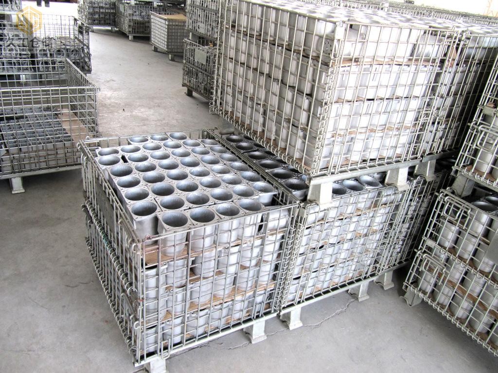 折疊式倉儲籠和木質(zhì)周轉(zhuǎn)箱的共同點和區(qū)別？久工倉儲設(shè)備