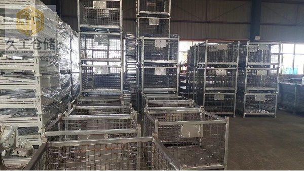 鋼制料箱-金屬周轉(zhuǎn)箱-金屬網(wǎng)格鐵框-生產(chǎn)支持定制，南京久工倉(cāng)儲(chǔ)設(shè)備