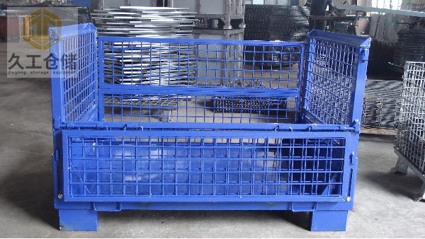 金屬周轉(zhuǎn)箱運輸注意事項？金屬可折疊料箱批發(fā)生產(chǎn)，南京久工倉儲設(shè)備