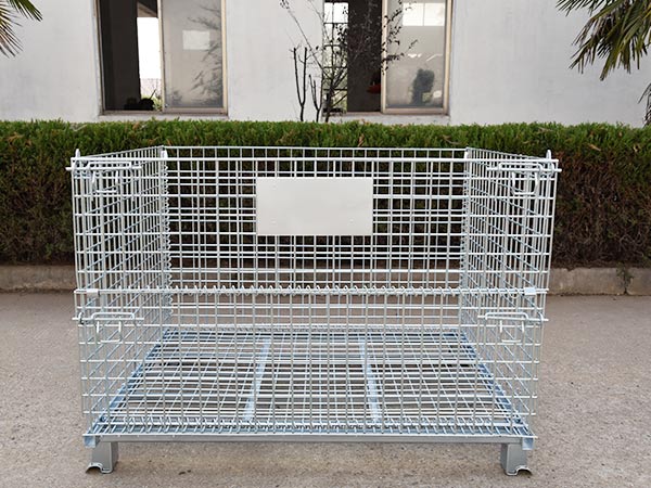 南京倉(cāng)儲(chǔ)籠周轉(zhuǎn)筐廠家貨架籠車(chē)折疊式快遞分揀筐可訂制