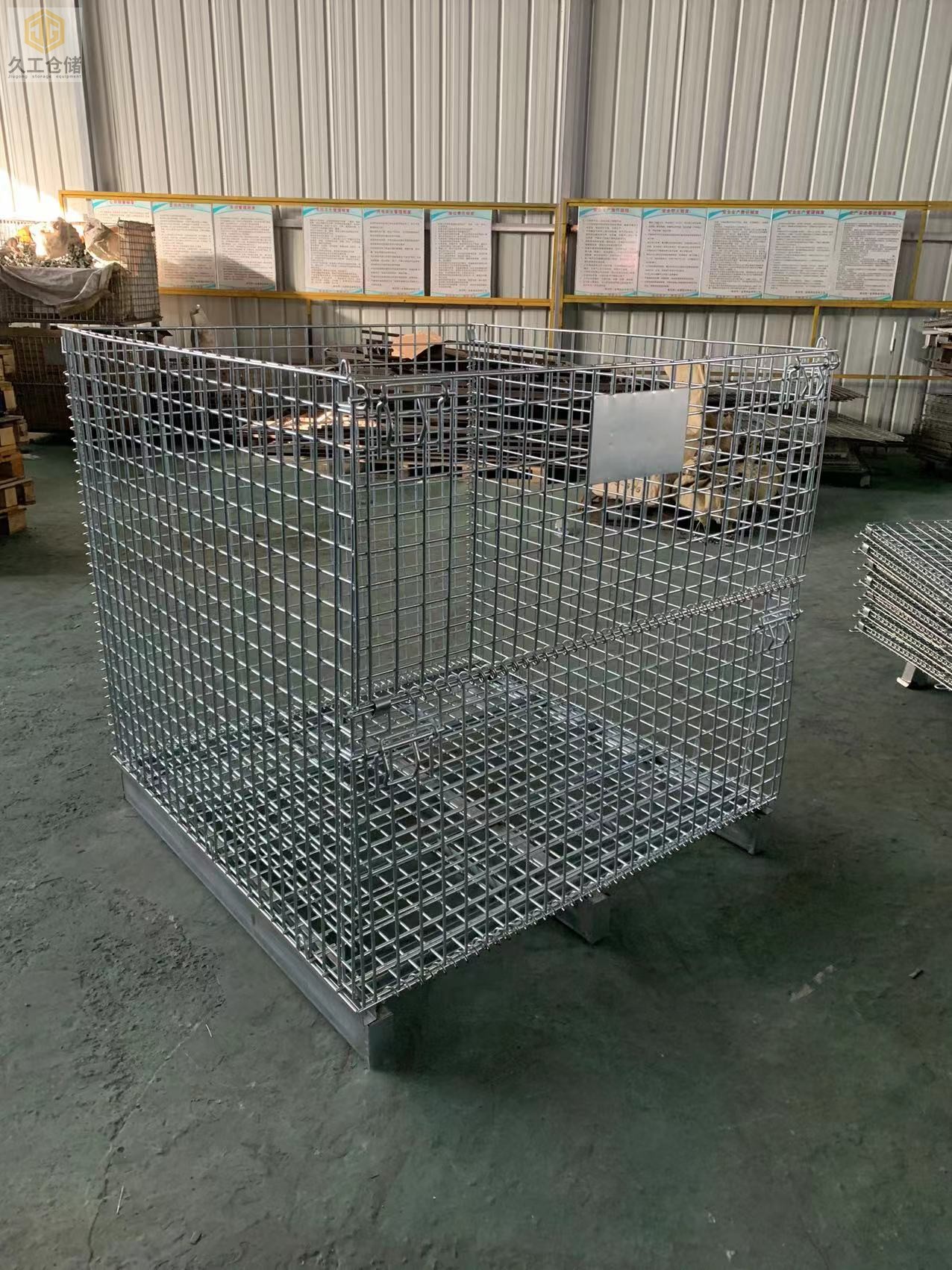 上貨架倉(cāng)儲(chǔ)籠-貨架倉(cāng)儲(chǔ)籠定制-南京倉(cāng)儲(chǔ)廠家-久工倉(cāng)儲(chǔ)設(shè)備-倉(cāng)庫(kù)籠蝴蝶籠批發(fā)