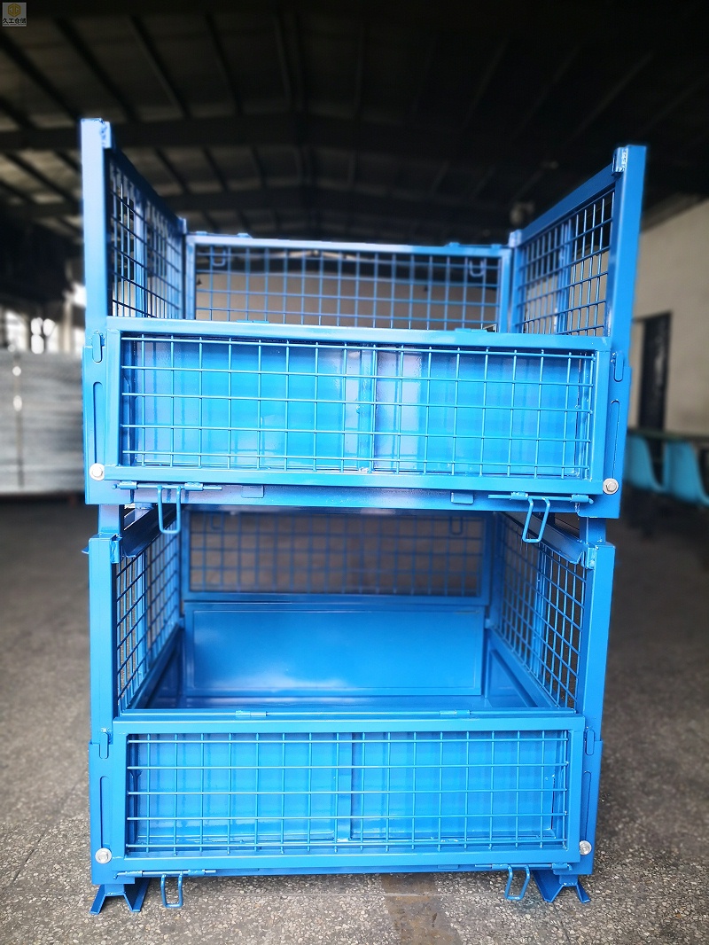 金屬周轉箱鐵箱運用在哪些行業(yè)及應用優(yōu)勢有哪些？南京久工倉儲設備