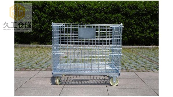 折疊式倉儲籠如何使用？如何節(jié)省倉庫車間，久工倉儲籠特點有哪些？