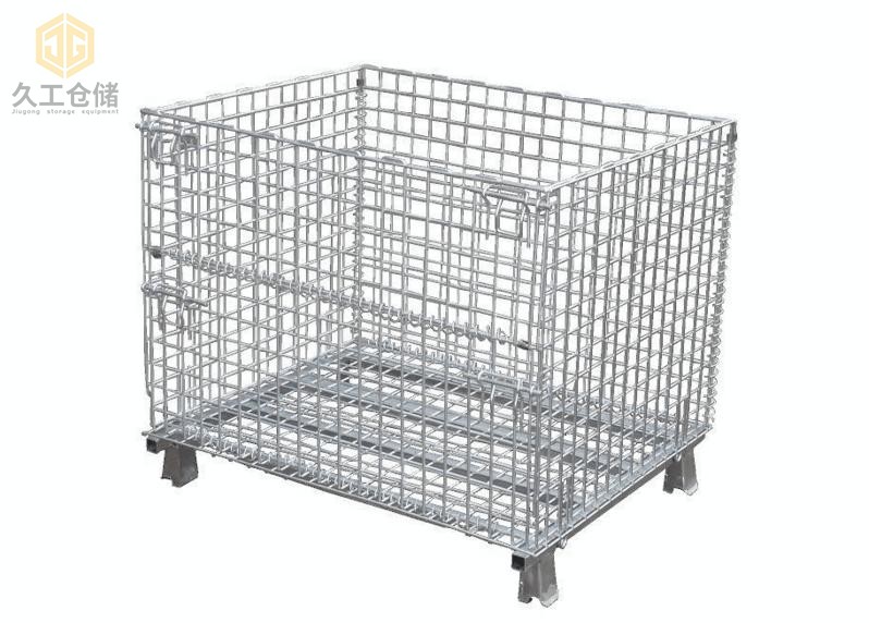 非標(biāo)折疊式倉儲籠的工藝精湛在哪里？南京久工倉儲籠廠家簡述！