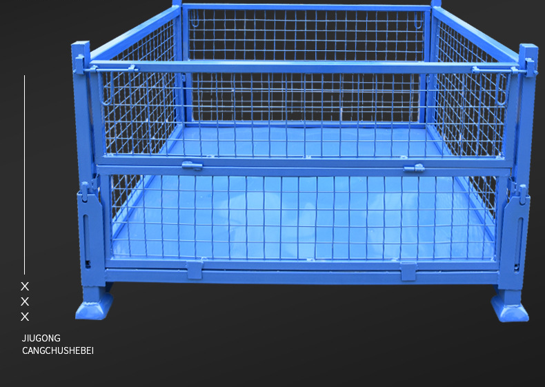 可折疊網(wǎng)箱-金屬周轉(zhuǎn)箱-久工倉儲周轉(zhuǎn)箱廠家