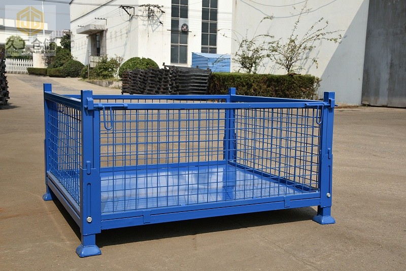 常用的倉(cāng)儲(chǔ)設(shè)備-金屬周轉(zhuǎn)箱,鋼制料箱組裝流程？南京久工倉(cāng)儲(chǔ)設(shè)備-鐵框廠家