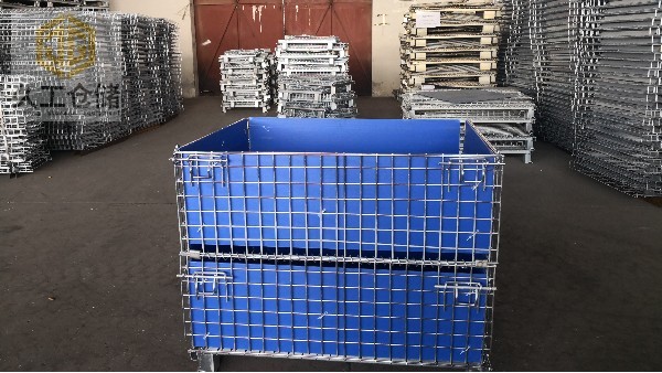 南京久工倉儲設(shè)備-中空板倉儲籠現(xiàn)場實(shí)拍，支持定制，南京倉儲籠廠家直銷，一套也發(fā)！