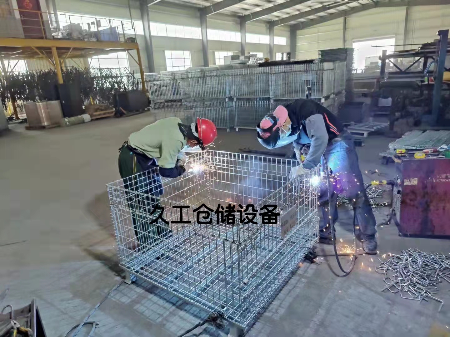 實(shí)拍久工倉儲車間實(shí)況，日常生產(chǎn)展示，南京久工倉儲實(shí)體工廠