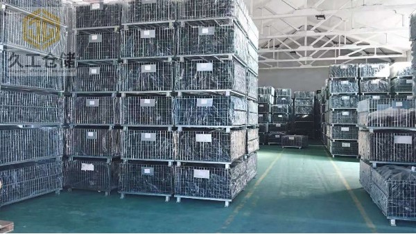 折疊式倉(cāng)儲(chǔ)籠運(yùn)用？鑄造廠家如何選擇？久工倉(cāng)儲(chǔ)籠