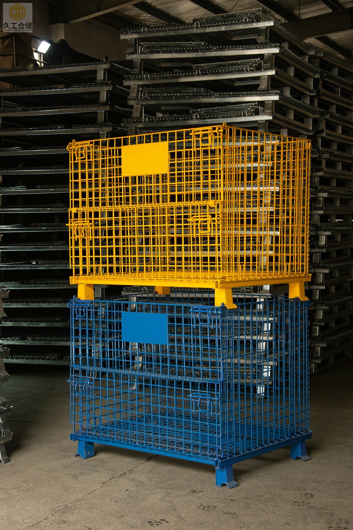南京久工倉(cāng)儲(chǔ)-倉(cāng)儲(chǔ)籠種類齊全圖集展示，附加腳輪/牽引/中空板/頂蓋/鐵板，一起看看吧！