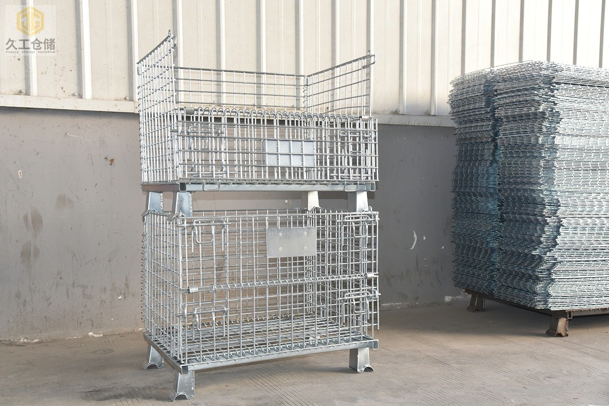 南京久工倉儲設(shè)備-堆垛式倉儲籠-折疊式倉儲籠-南京倉儲籠廠家-久工倉儲籠倉庫籠廠家支持定制！