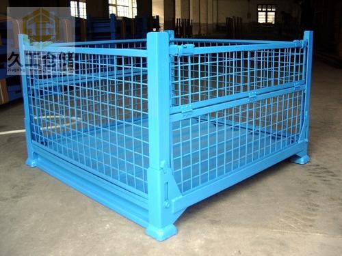 可折疊網(wǎng)箱也稱金屬周轉(zhuǎn)箱、鋼制物流箱，可折疊使用方便存放......了解更多關(guān)注南京久工倉儲