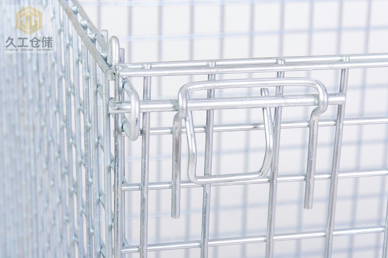 腳輪倉(cāng)儲(chǔ)籠細(xì)節(jié)展示，久工倉(cāng)儲(chǔ)設(shè)備