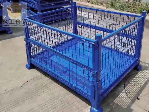 折疊式料框-可折疊網(wǎng)箱-金屬周轉(zhuǎn)箱-鋼制料框-金屬周轉(zhuǎn)筐-周轉(zhuǎn)箱廠(chǎng)家-久工倉(cāng)儲(chǔ)設(shè)備