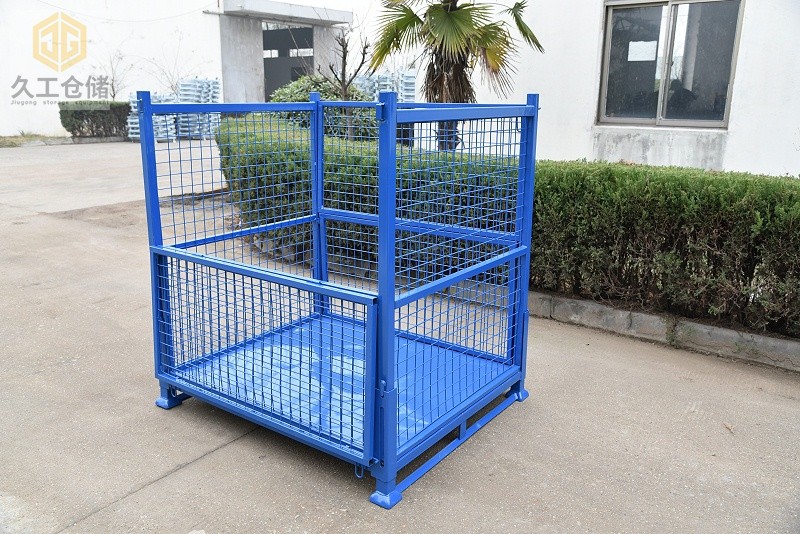 久工倉儲設(shè)備的金屬周轉(zhuǎn)箱，鋼制料箱特點(diǎn)是什么？南京周轉(zhuǎn)箱廠家