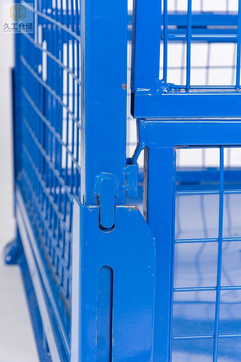 金屬周轉(zhuǎn)箱細(xì)節(jié)展示及鋼制料箱使用注意事項(xiàng)？久工倉(cāng)儲(chǔ)設(shè)備