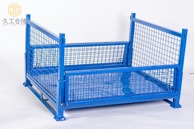 金屬周轉(zhuǎn)箱細(xì)節(jié)展示及鋼制料箱使用注意事項(xiàng)？久工倉(cāng)儲(chǔ)設(shè)備