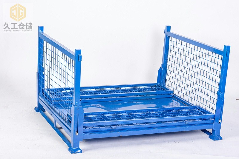 金屬周轉(zhuǎn)箱細(xì)節(jié)展示及鋼制料箱使用注意事項(xiàng)？久工倉(cāng)儲(chǔ)設(shè)備