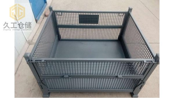 鋼制料箱,可折疊料箱工藝，日常運用有哪些特點呢？南京久工倉儲工廠