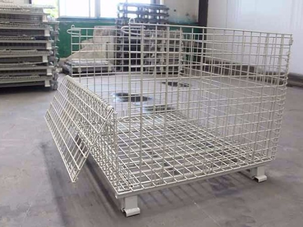 折疊式鍍鋅倉(cāng)庫(kù)籠