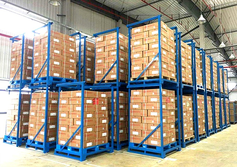 倉(cāng)庫(kù)堆垛架擺放間距的確定方法？久工倉(cāng)儲(chǔ)設(shè)備