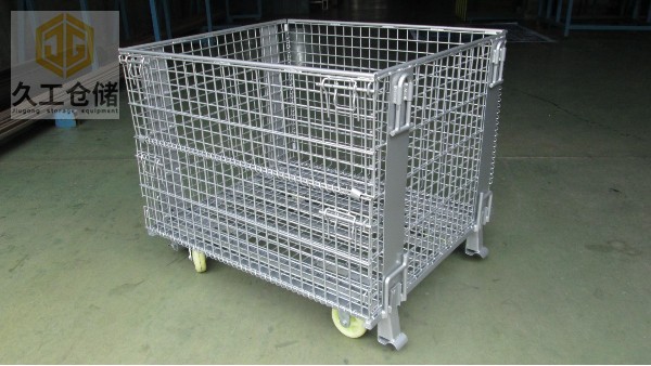 折疊式倉儲籠架構(gòu)是怎樣？有何特點，南京久工倉儲籠廠家解析，倉庫籠