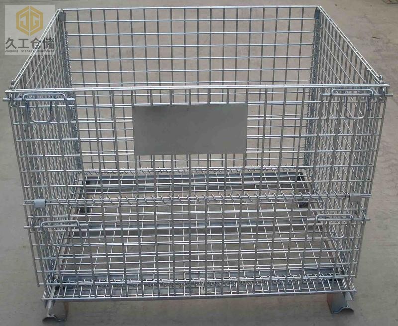 南京久工倉儲(chǔ)設(shè)備倉儲(chǔ)籠定制批發(fā)生產(chǎn)-橋林工業(yè)園實(shí)體工廠，折疊式倉儲(chǔ)籠廠家